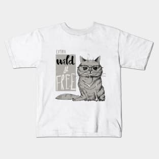 wild and free Kids T-Shirt